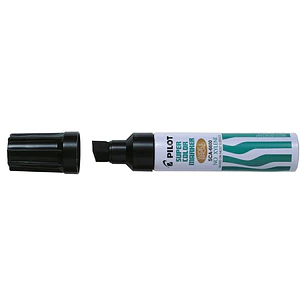 Pilot Super Color 6600 Rotulador Permanente Multisuperficie Extragrueso - Punta Biselada Extragruesa de Fibra - Tinta Base Alcohol Libre de Xileno - C