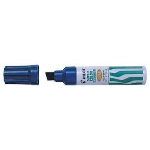 Pilot Super Color 6600 Rotulador Permanente Multisuperficie Extragrueso - Punta Biselada Extragruesa de Fibra - Tinta Base Alcohol Libre de Xileno - C
