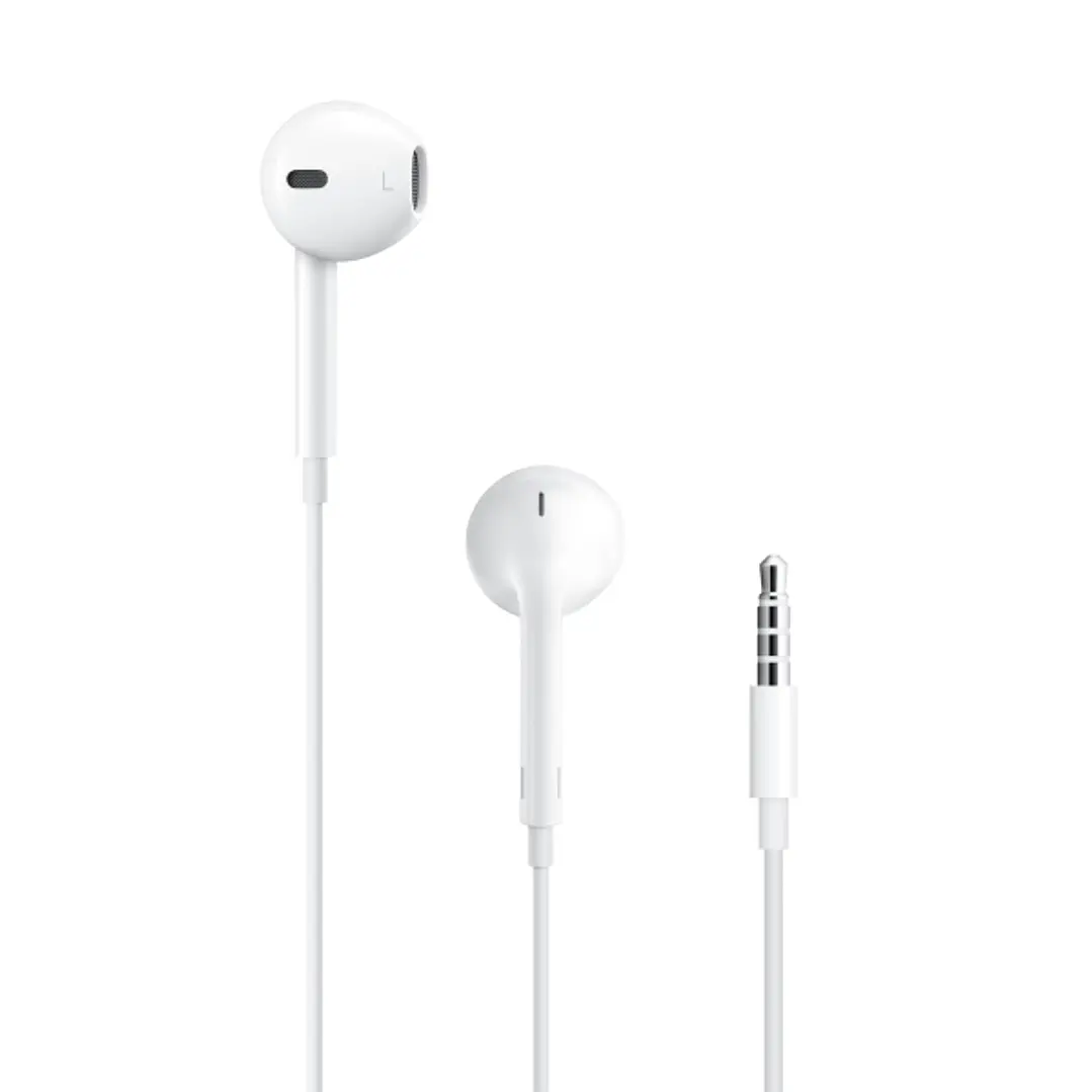 Apple EarPods Auriculares Binaurales - Microfono Integrado - Control de Volumen - Jack 3.5mm - Color Blanco 1