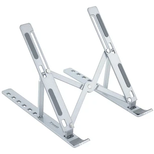 Tooq Soporte Elevador Aluminio Plegable Portatiles - Color Plata