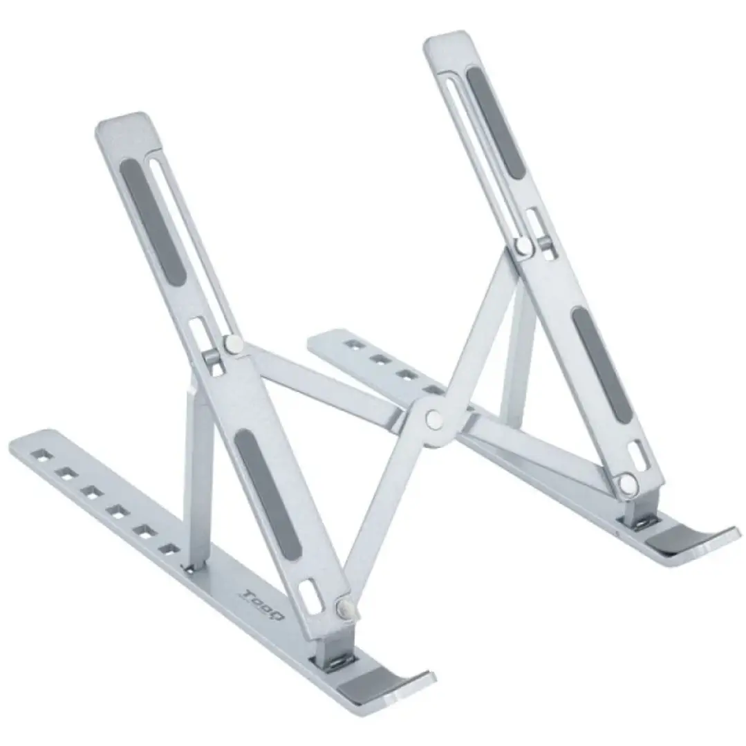 Tooq Soporte Elevador Aluminio Plegable Portatiles - Color Plata 1