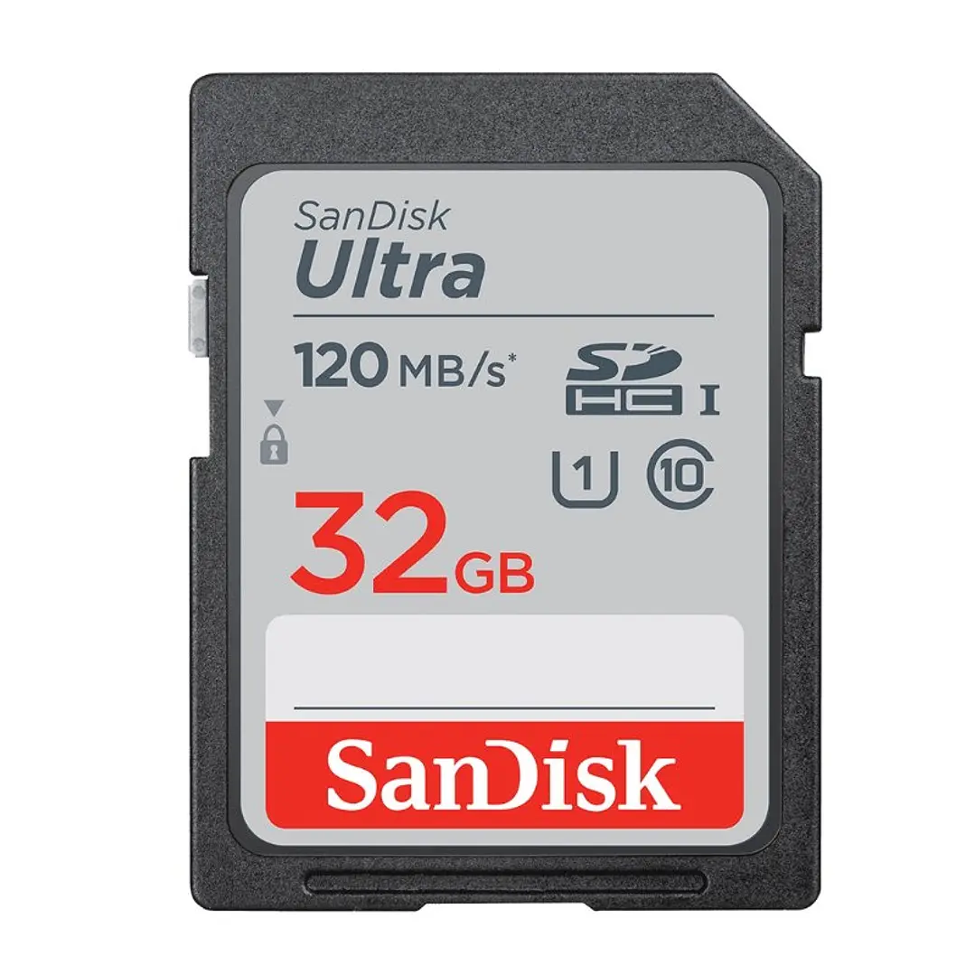 SanDisk Ultra 32GB SDHC Memory Card 120MB/s 1