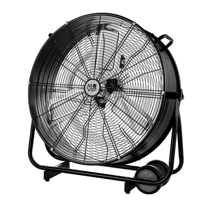 Muvip Ventilador Industrial de Suelo - 300W - 3 Velocidades - Color Negro 1