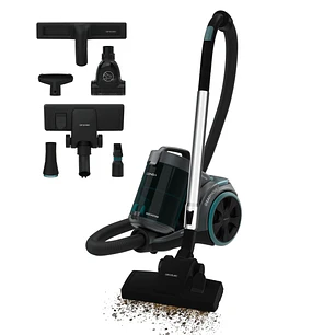 Cecotec Conga Rockstar Multicyclonic XL PowerStyle Aspiradora de Trineo con Cable - 900W - 20KPa de Succion - Deposito 3.3L - Doble Filtro HEPA - Acce