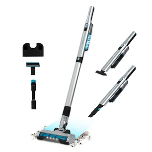 Cecotec Scoba 2100 Jalisco Aspiradora de Escoba Vertical 2 en 1 - 210W - 20KPa de Succion - Ultraligero - Autonomia hasta 45min - Accesorios Multifunc