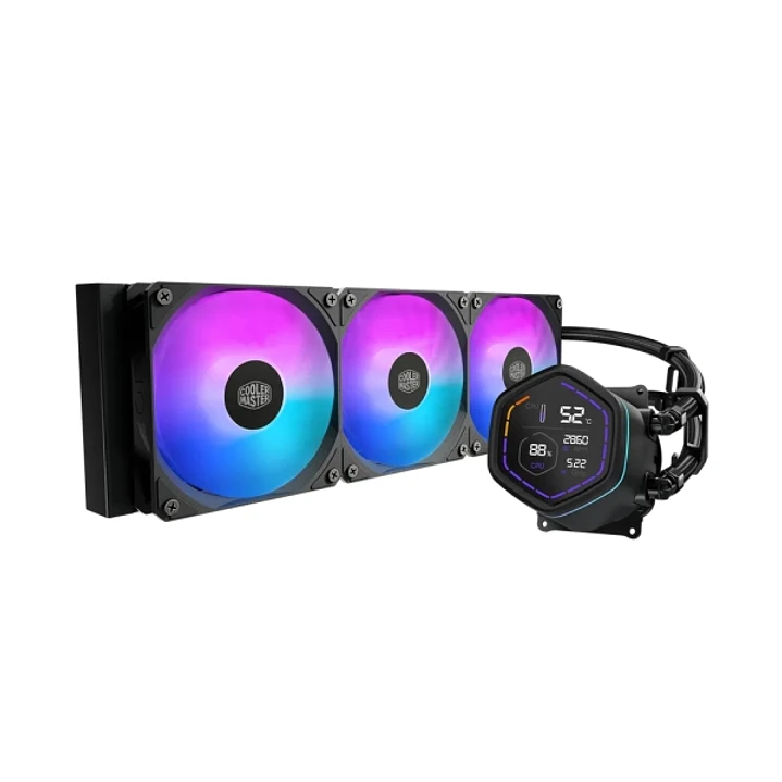 Cooler Master Masterliquid Core Nex Digital 360 ARGB Kit de Refrigeracion Liquida - Pantalla LED Digital 2,1
