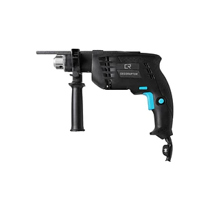 Cecotec Cecoraptor Impact Drill Taladro Percutor - 850W - 4800rpm - 46000ipm - Mango Auxiliar - Regla de Profundidad - Interruptor de Bloqueo - Portab
