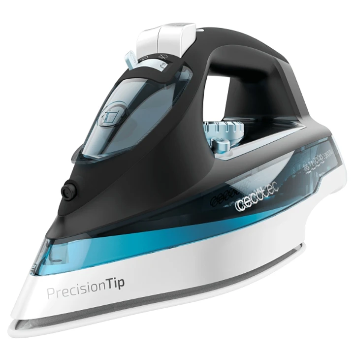 Cecotec IronHero 2600 Force Plancha de Ropa - 2600W - Vapor Continuo 55g/min - Golpe de Vapor 210g/min - Suela Antiadherente - Sistema Antigoteo - Pun 1