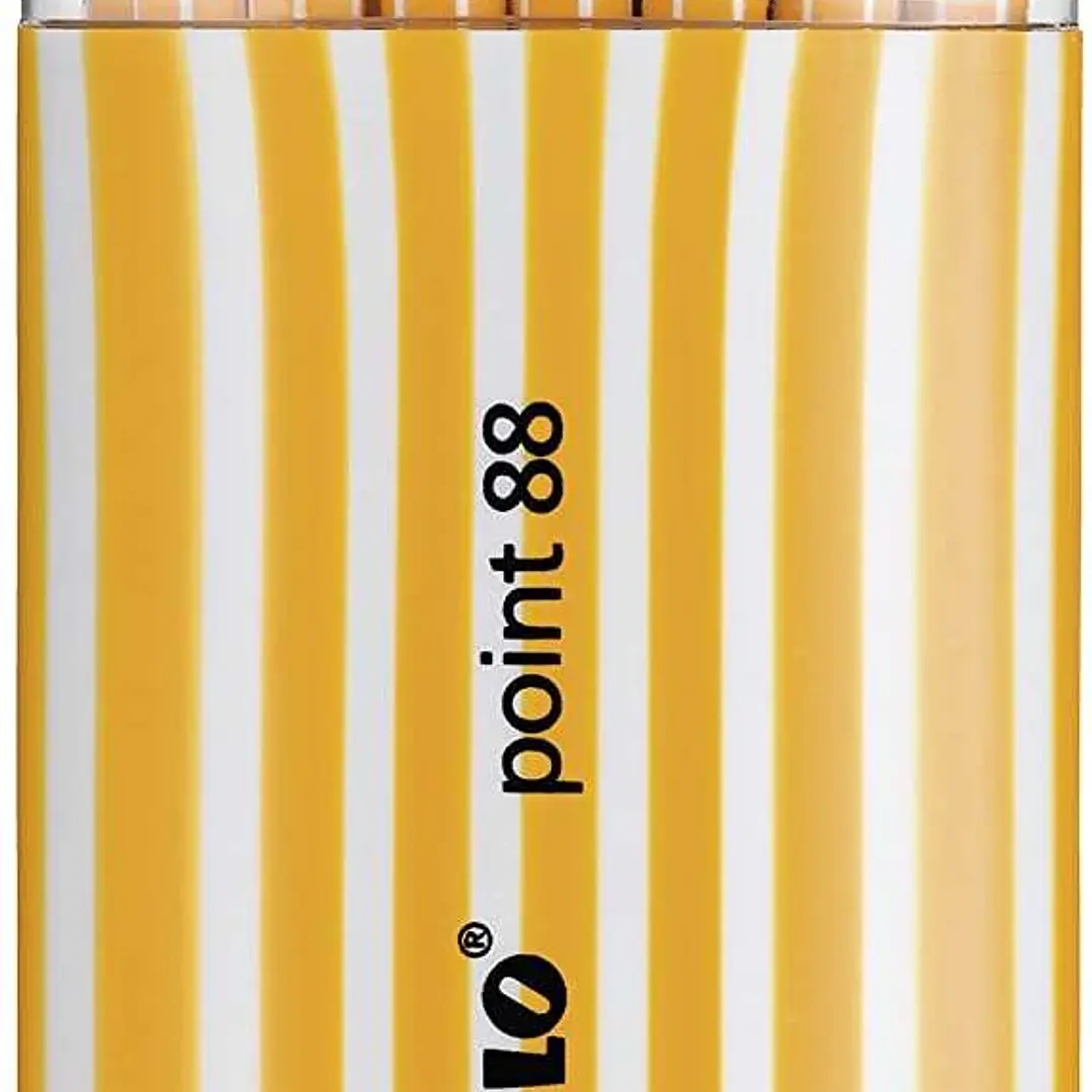 Stabilo Point 88 Zebrui Pack de 20 Rotuladores de Punta Fina de Fibra - Trazo de 0.4 mm - Tinta con Base de Agua - Colores Surtidos 1