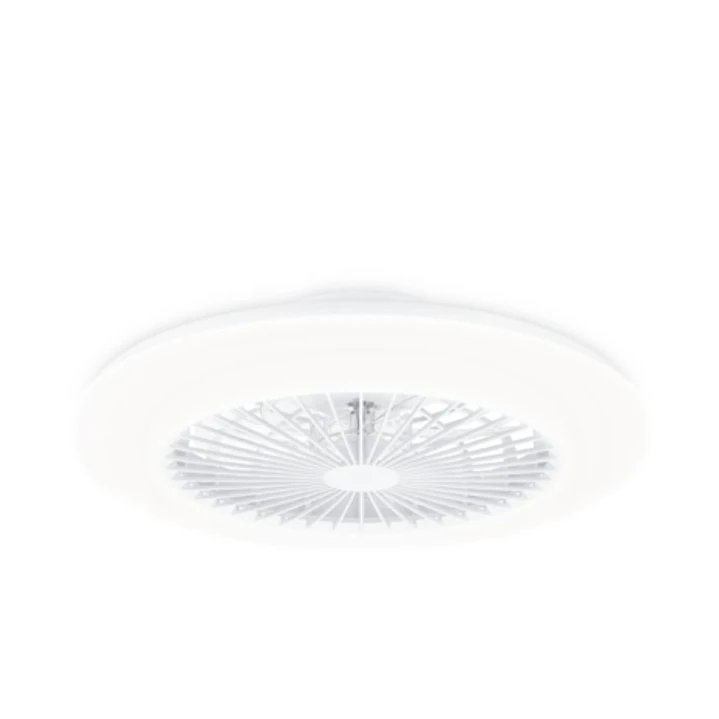 Philips Amigo Flat Fan Ceiling IR RD Ventilador de Techo con Luz LED Hasta 6500K - Aspas Integradas - 25W Ventilador + 60W Luz  - Mando a Distancia -  1