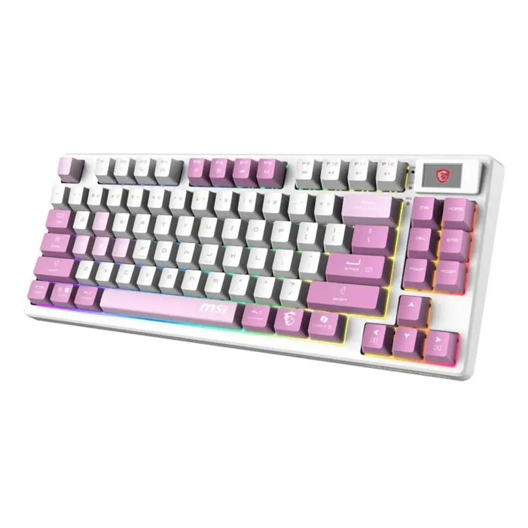 Msi Teclado FORGE GK600 TKL W VIOLET ES BT 3