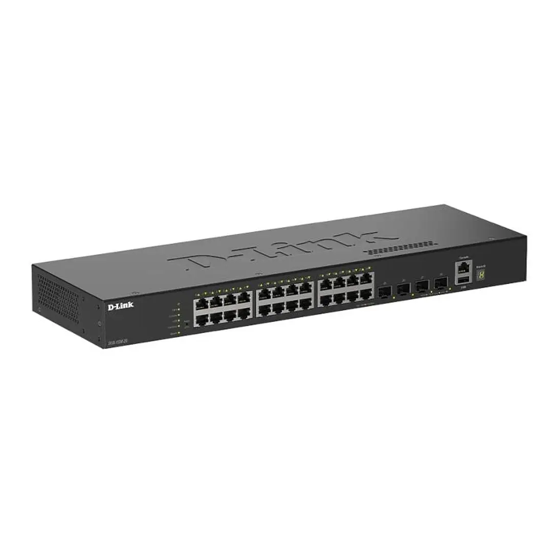 D-Link DGS-1530-28/E Switch 24xG 4x10G SFP+ 1
