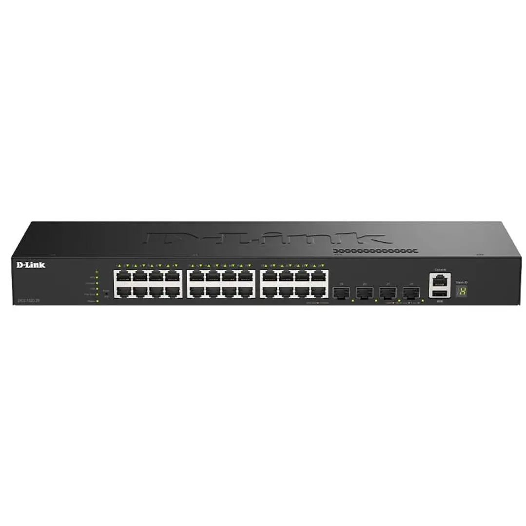 D-Link DGS-1530-28/E Switch 24xG 4x10G SFP+ 2