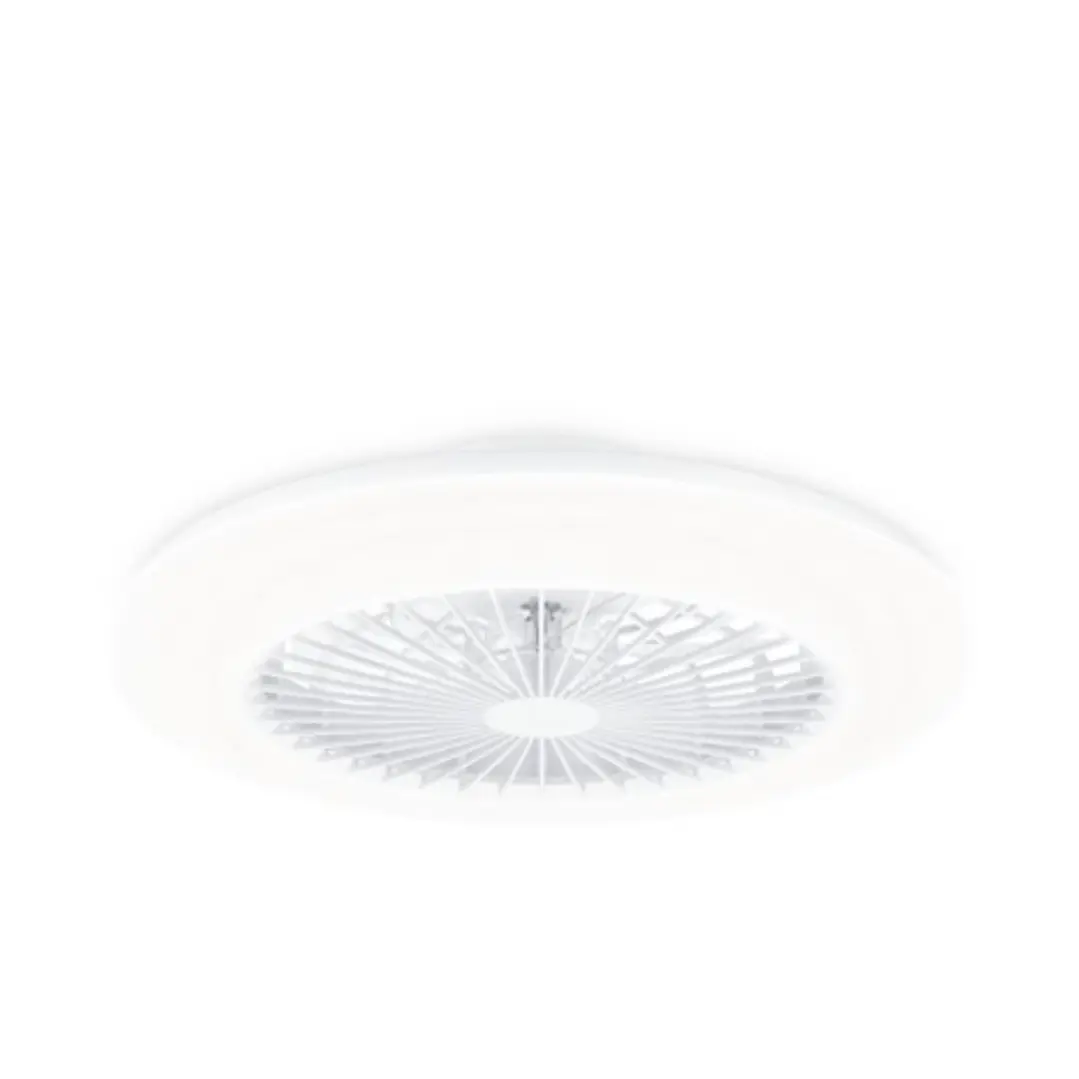 Philips Amigo Flat Fan Ceiling IR RD Ventilador de Techo con Luz LED Hasta 6500K - Aspas Integradas - 25W Ventilador + 60W Luz  - Sparkle - Mando a Di 1