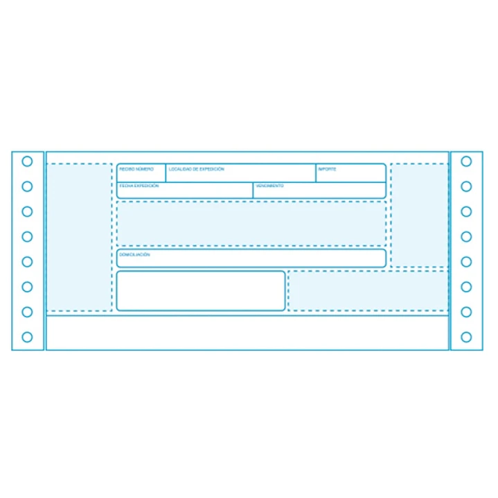 Fabrisa Caja de Recibos Negociables 240x4
