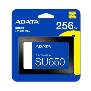 ADATA SSD Ultimate SU650 256GB 3D NAND 2,5