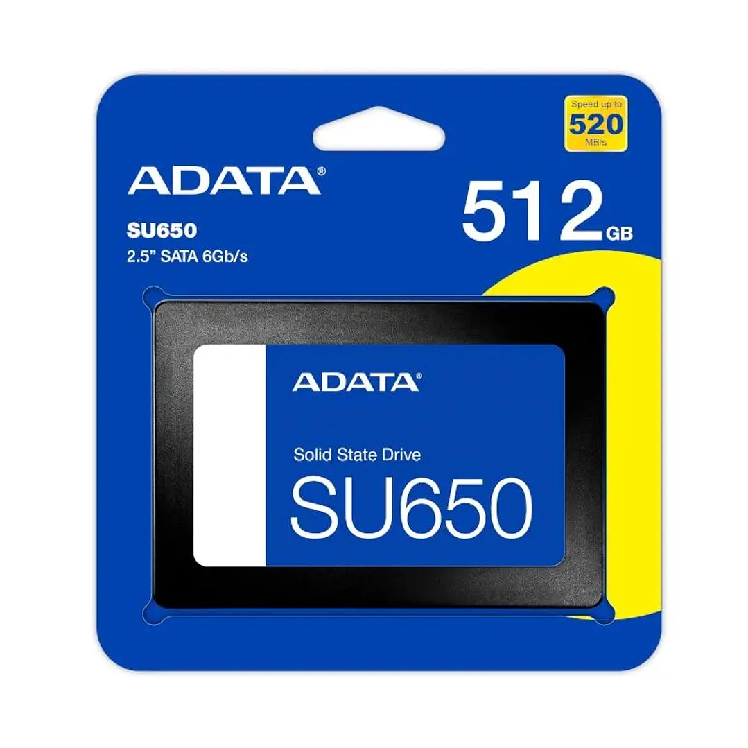 ADATA SSD Ultimate SU650 512GB 3D NAND 2,5