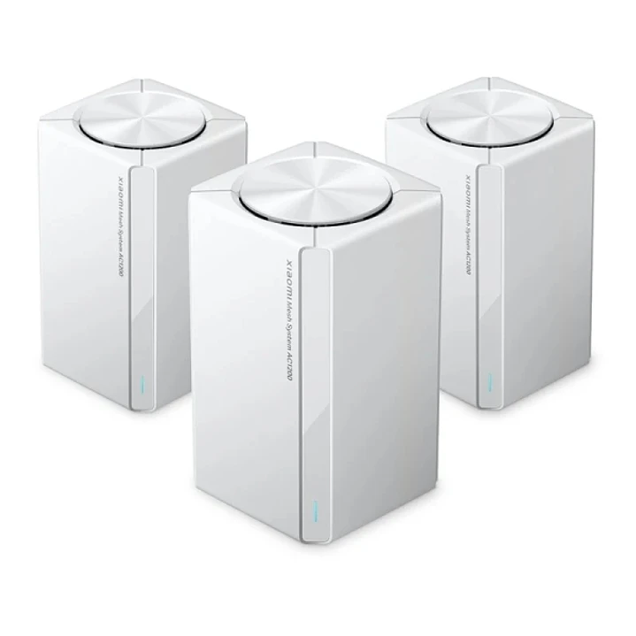Xiaomi AC1200 Pack de 3 Sistemas WiFi Mesh Dual Band - Velocidad hasta 1200Mbps - 2 Puertos RJ-45 1