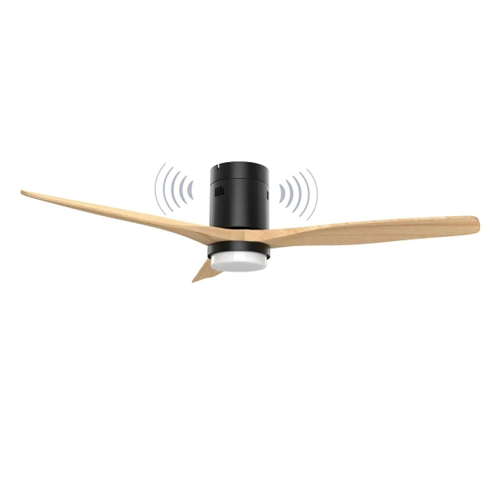 Energy Sistem SoundAir Speaker Ventilador de Techo con Luz - Motor DC - Altavoz 5W - Modo Sleep y Modo Breeze - Luz LED 1800lm con 3 Tonos de Temperat 1