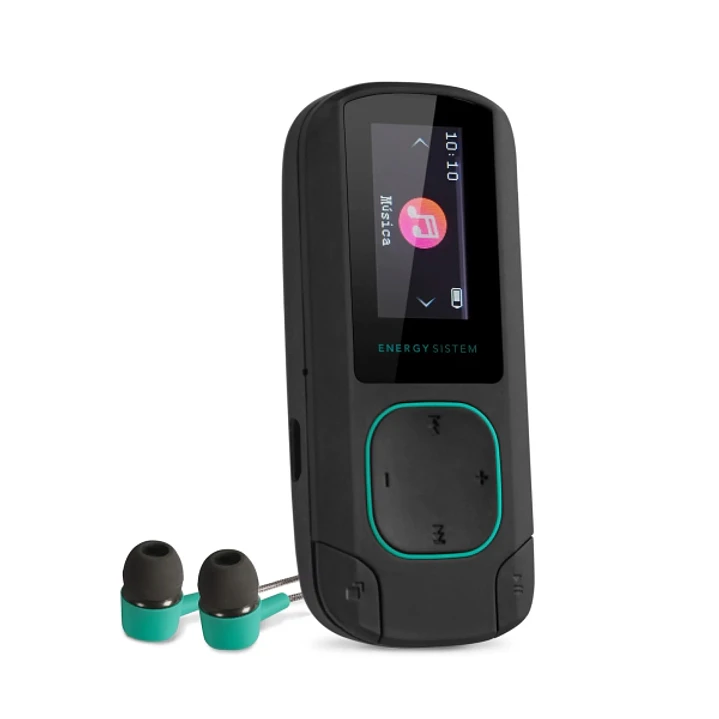 Energy Sistem Jade Reproductor MP3 - 8GB - Bluetooth 5.3 - Pantalla LCD - Botones Tactiles - Radio FM - Grabadora de Voz con Microfono Integrado - Lec 1