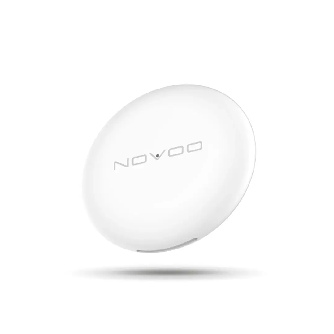 Energy Sistem Novoo Smart Tag Localizador Antiperdida - Compatible con IOS y Android - Bluetooth - Autonomia hasta 1 Año - Color Blanco 1