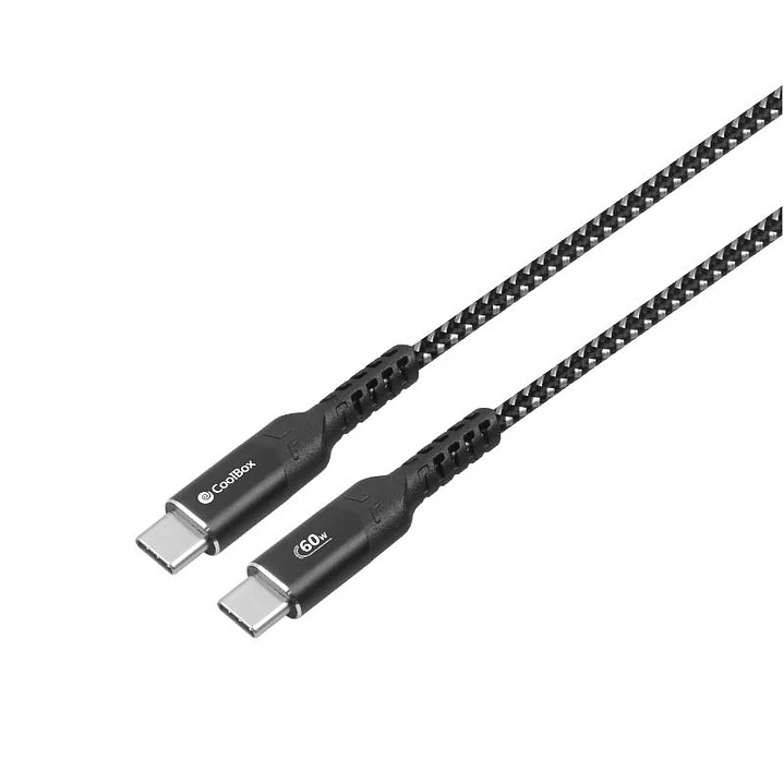 Coolbox     Cable    USB-C>USB-C   60W    Carga 1