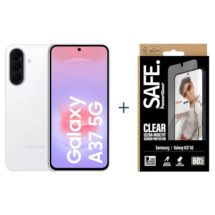 Samsung Galaxy A37 5G 256Gb 8Gb White+ Protec Safe 1