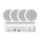 Hikvision DS-QAE1KA80206-4 Kit 1xAmpl 4xAlta Techo - Miniatura 1