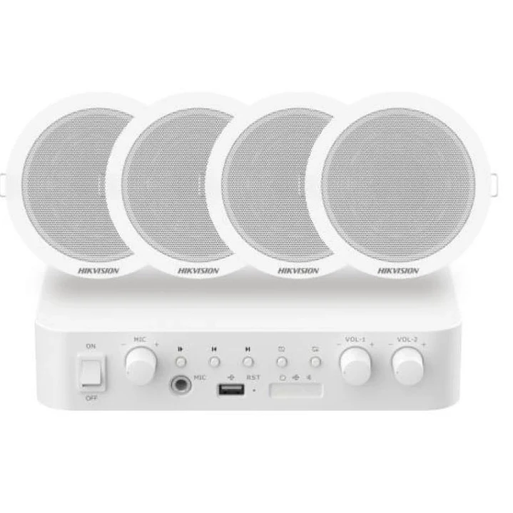 Hikvision DS-QAE0KA60206-4 Kit 1xAmpl 4xAlta Techo 1