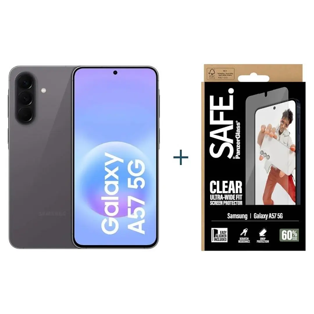 Samsung Galaxy A57 5G 256Gb 8Gb Gray+Protec Safe 1