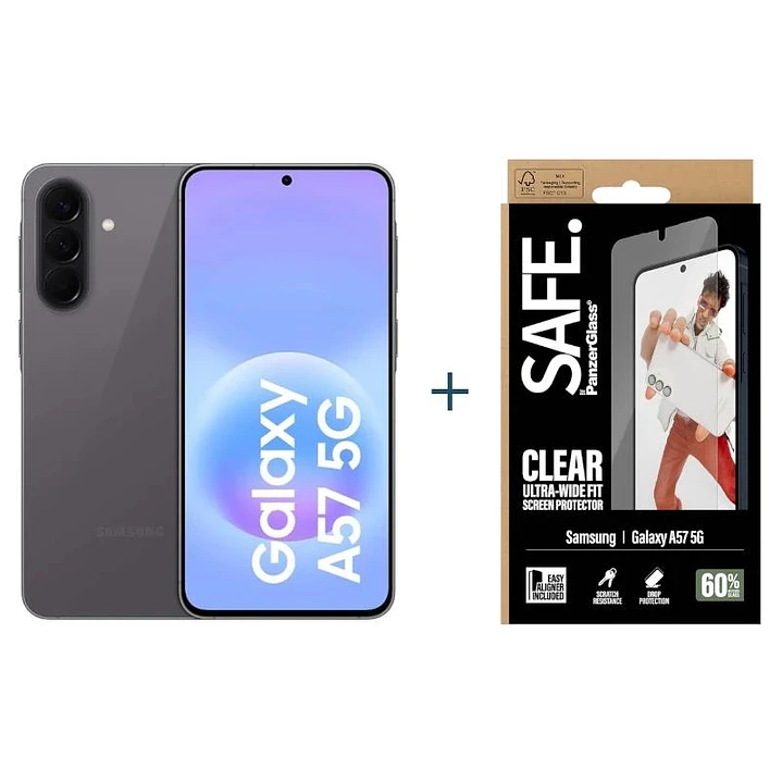 Samsung Galaxy A57 5G 256Gb 8Gb Gray+Protec Safe 1