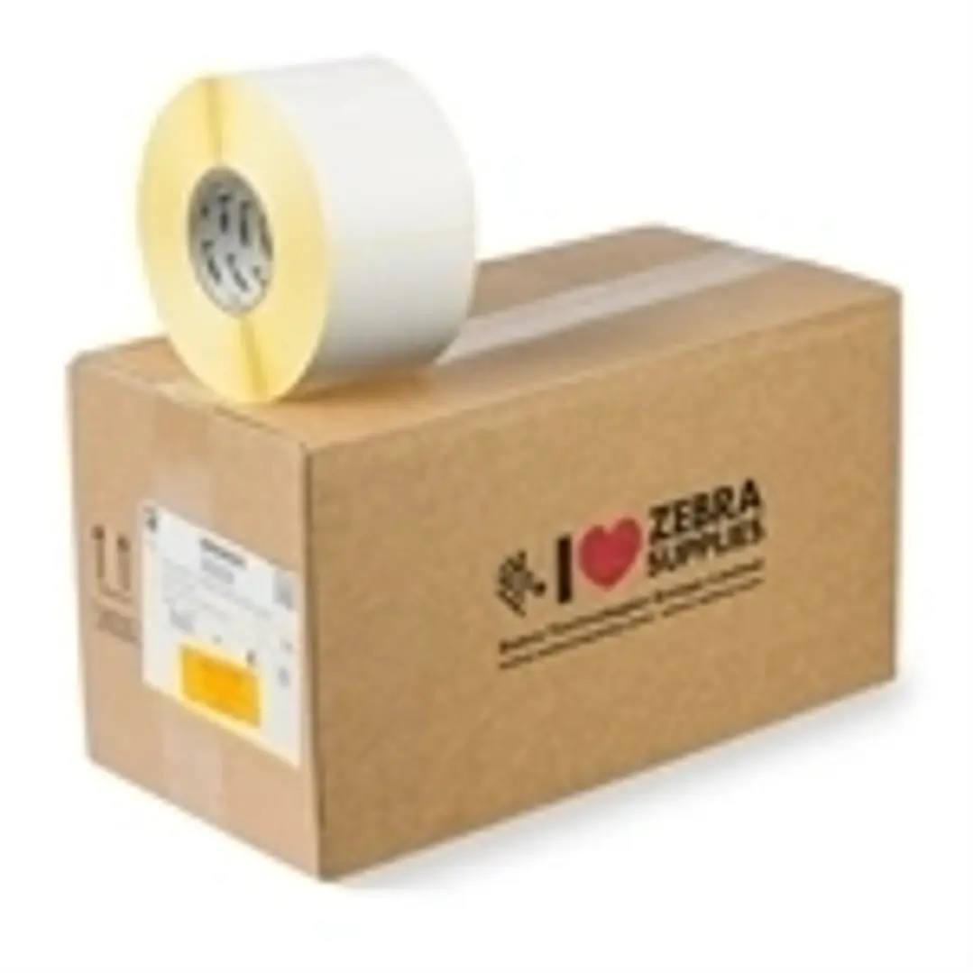 Zebra Z-Perform 1000T Pack de 4 Rollos de Etiquetas Termicas Originales 100x100mm - 1.670 Unidades x Rollo - 3004645 1