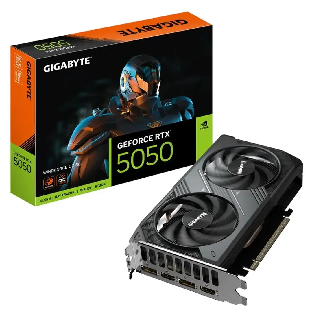Gigabyte VGA NVIDIA RTX 5050 WINDFORCE OC 8G DDR6 3