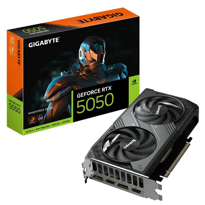 Gigabyte VGA NVIDIA RTX 5050 WINDFORCE OC 8G DDR6 3