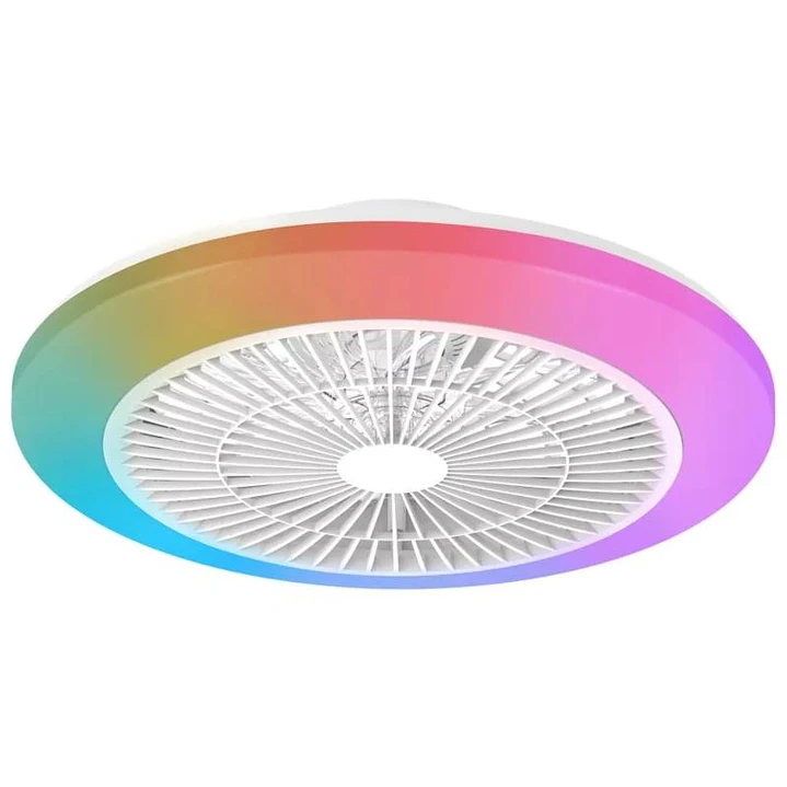 PHILIPS Ventilador techo Amilo LED RGB  20+40W blc 1