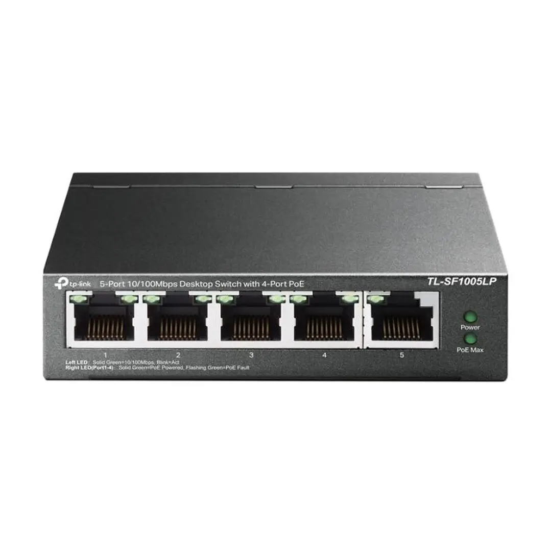 TP-Link TL-SF1005LP Switch 5x10/100 4xPoE 41W 2