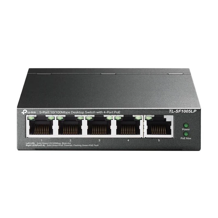 TP-Link TL-SF1005LP Switch 5x10/100 4xPoE 41W 2