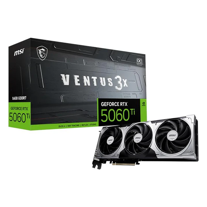 MSI VGA NVIDIA RTX 5060 Ti 16G VENTUS 3X OC 3