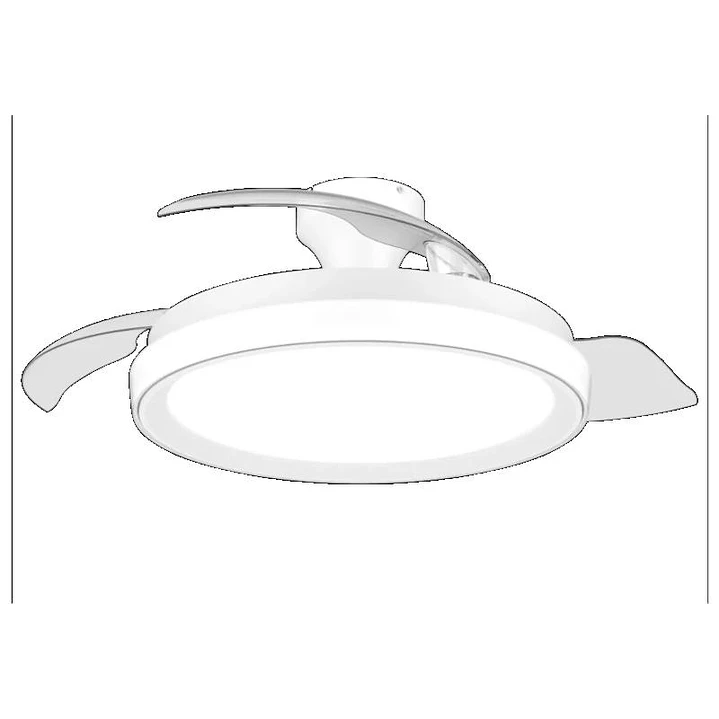 PHILIPS Ventilador techo Luz Bilss 106cm 28+35W Bl 1