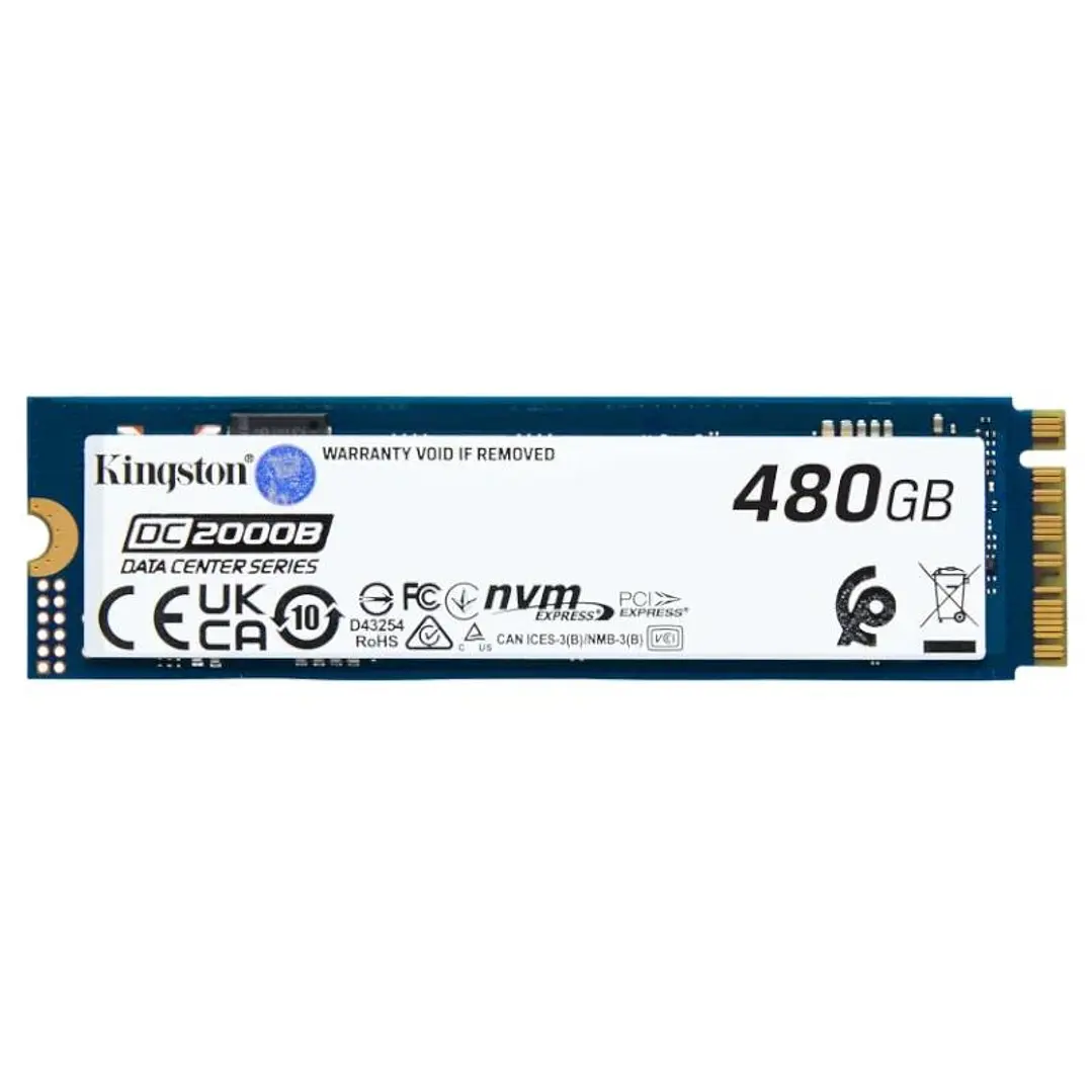 Kingston DC2000B SSD 480GB NVMe PCIe 4.0 1