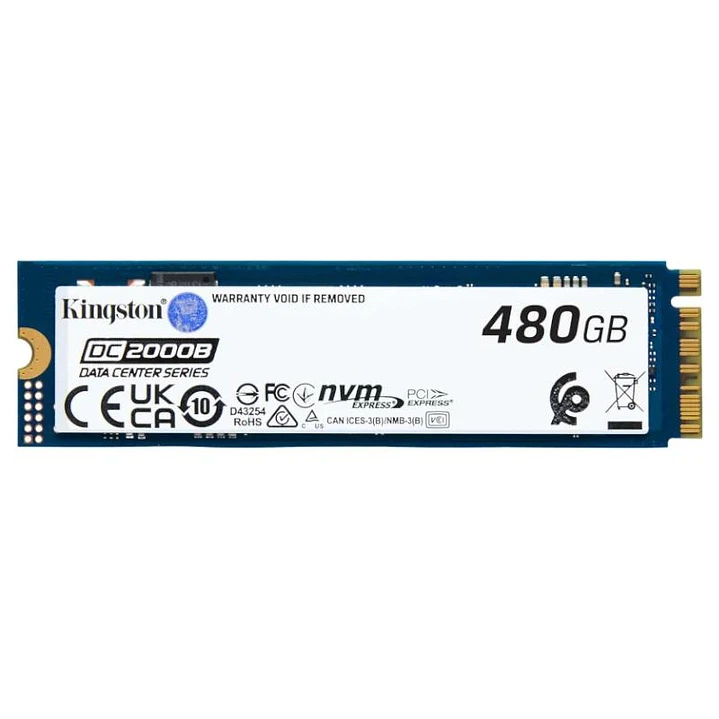 Kingston DC2000B SSD 480GB NVMe PCIe 4.0 1