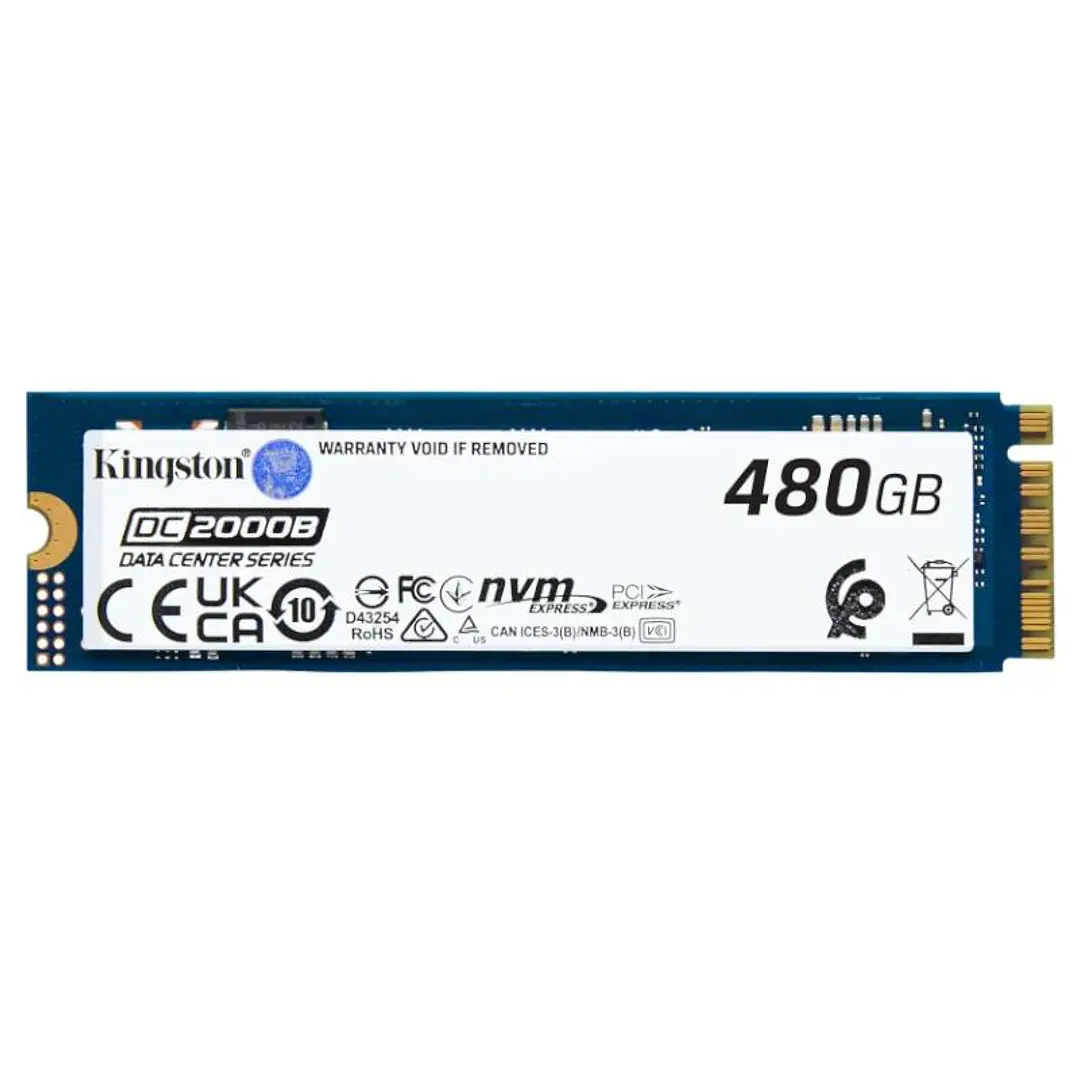 Kingston DC2000B SSD 480GB NVMe PCIe 4.0 3