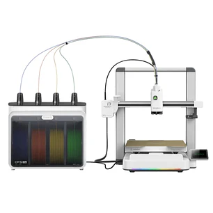 Creality Sparkx i7 Combo Impresora 3D Abierta + Unidad CFS - Volumen 26x26x25.5cm - Camara HD de 720px - Sistema Multicolor CFS Lite - Cuerpo Metalico
