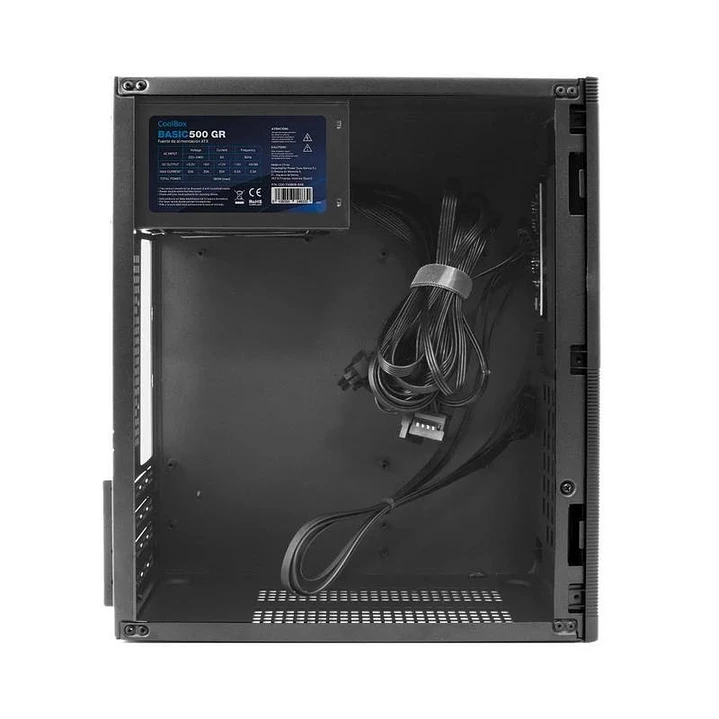 CoolBox Caja MATX M460 USB-C 3.2 GEN1 500W 3