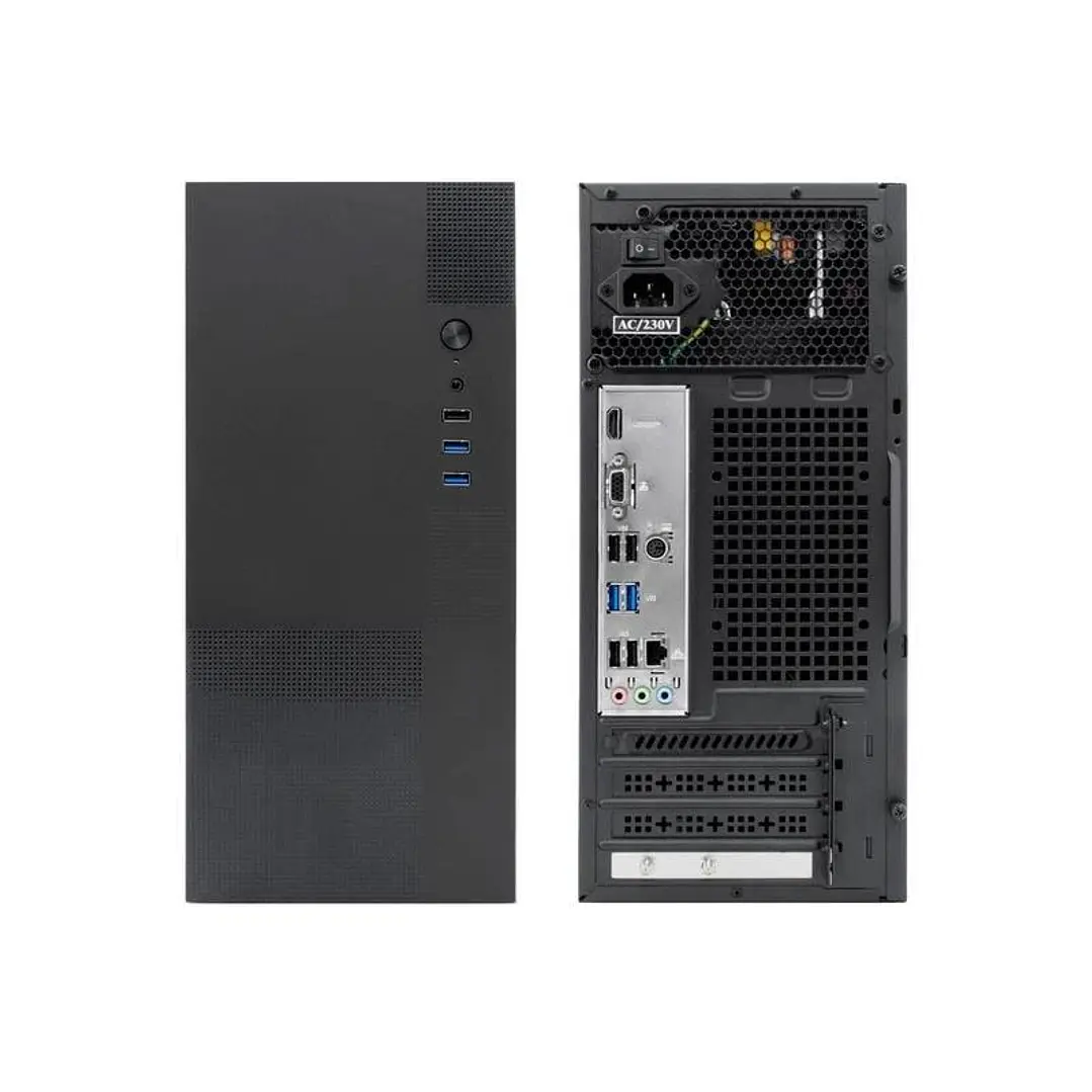 CoolBox Caja MATX M460 USB-C 3.2 GEN1 500W 4