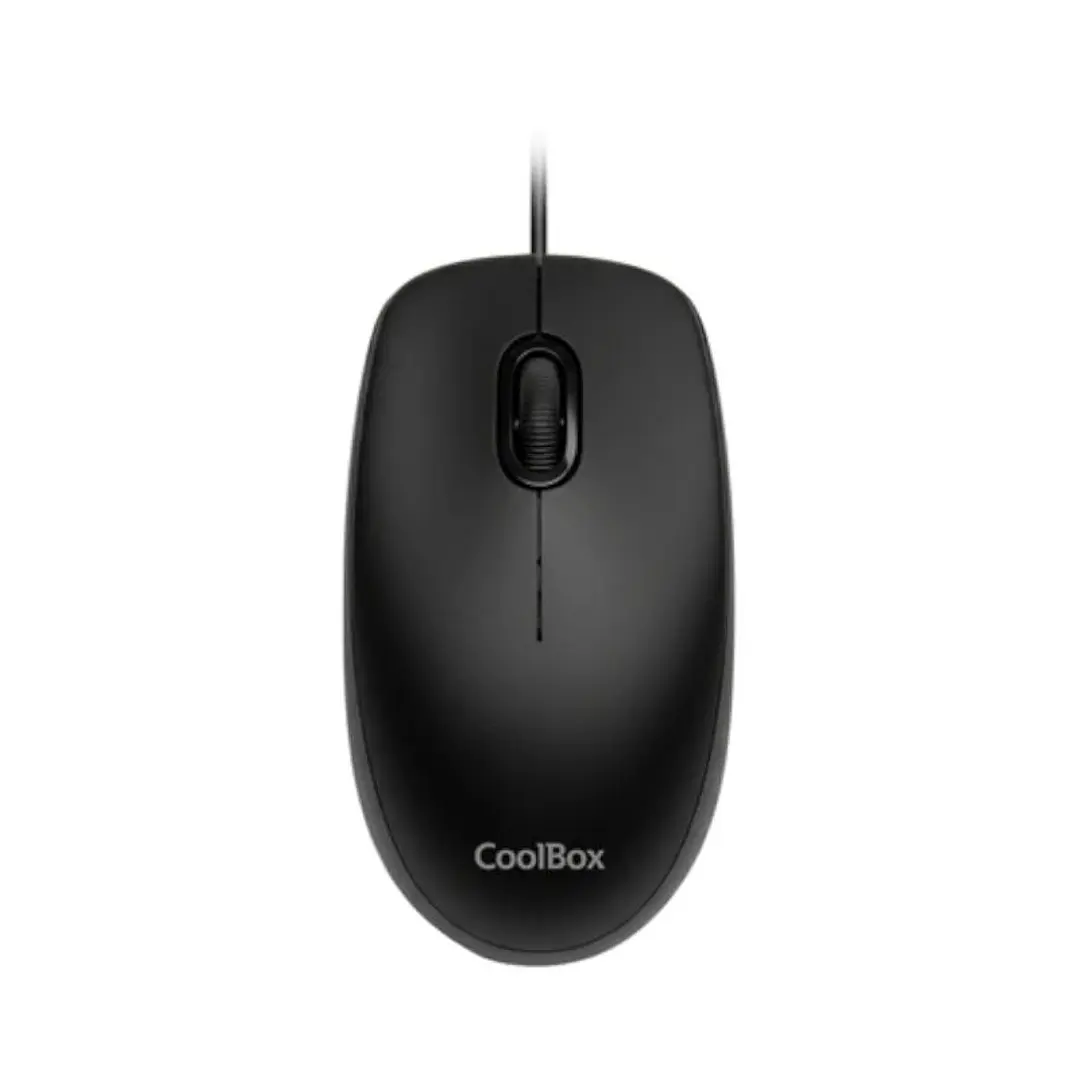 CoolBox Ratón U01 USB 1600DPI Negro 1