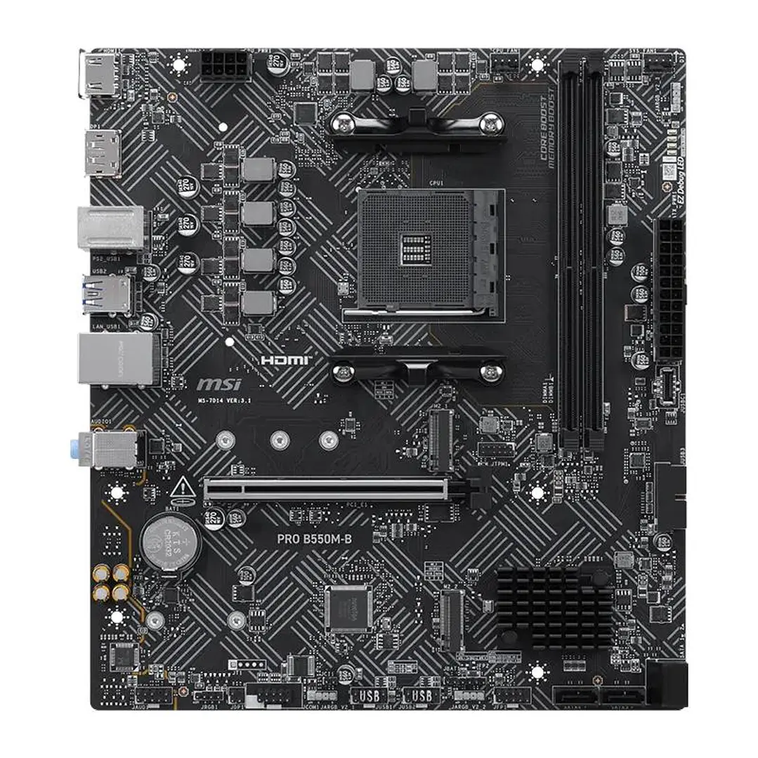 MSI Placa Base PRO B550M-B mATX AM4 2