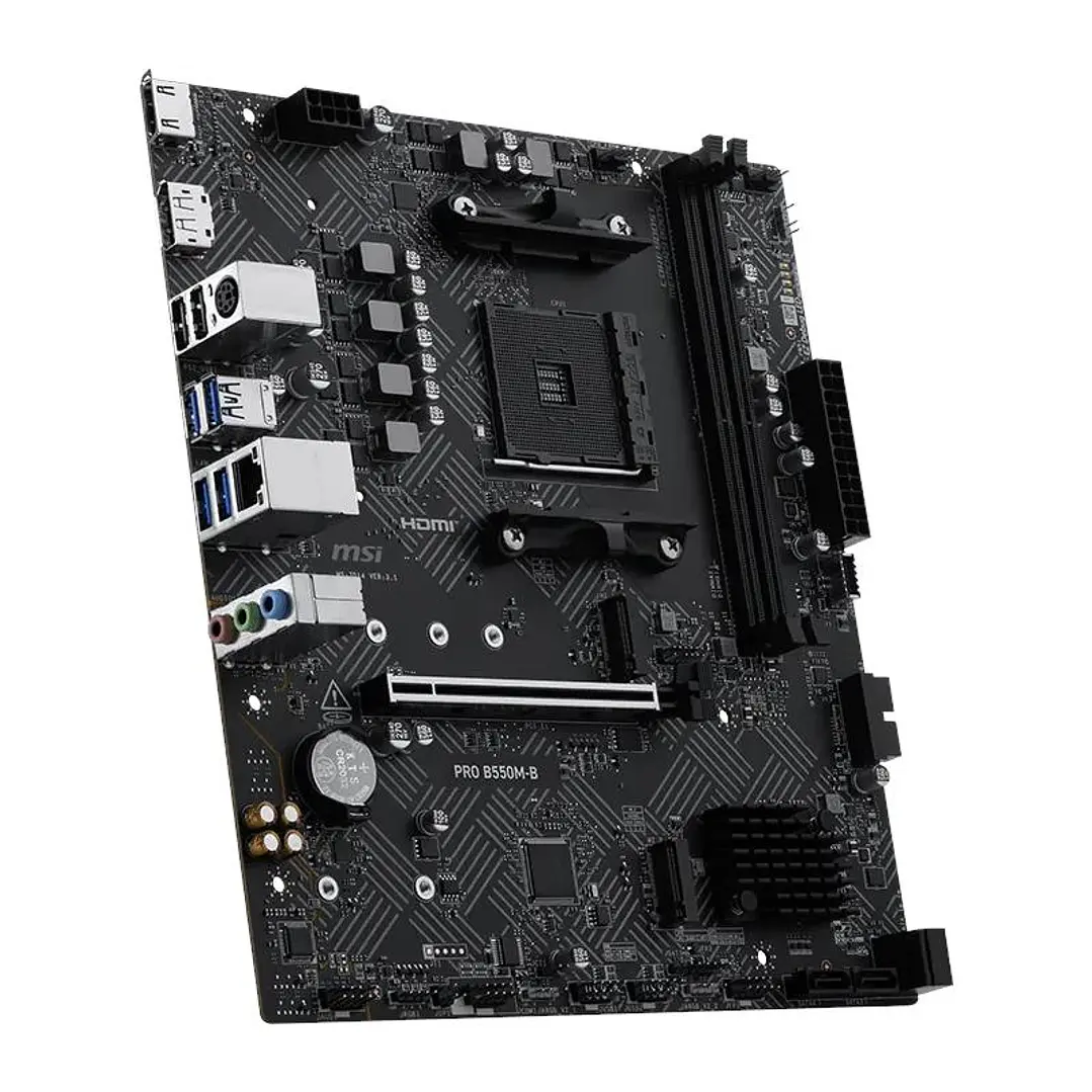 MSI Placa Base PRO B550M-B mATX AM4 3