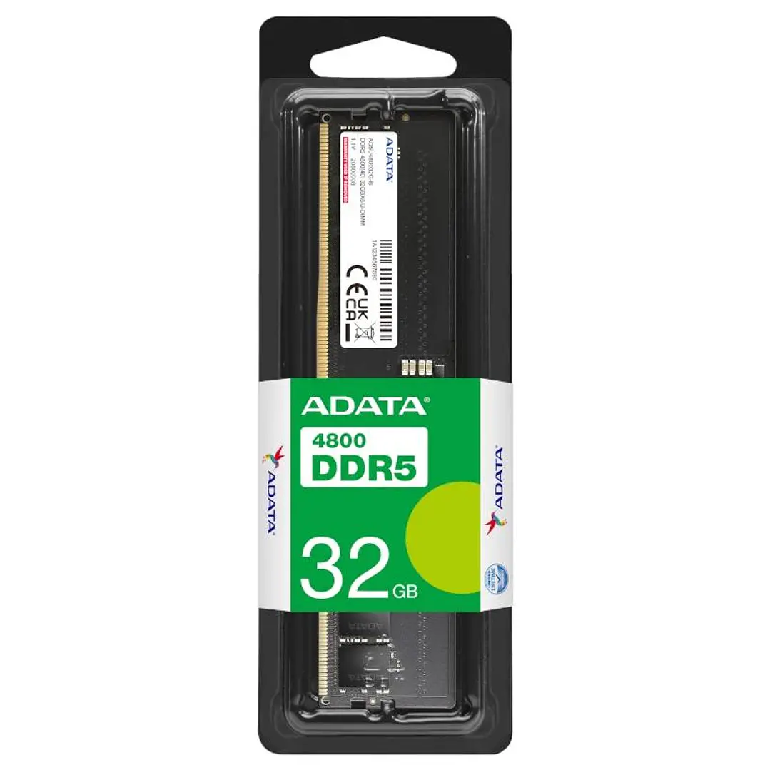 ADATA RAM AD5U560032G-S 32GB 4800Mhz DDR5 2