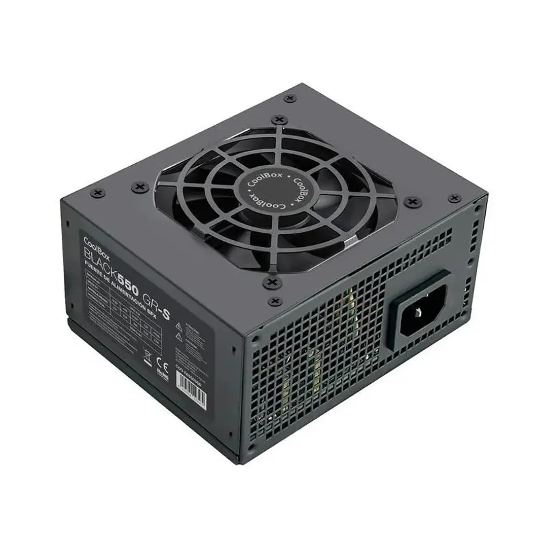 CoolBox Fuente Alim. SFX BLACK550 GR-S 550W Negra 1